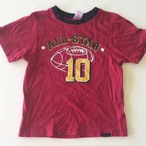 Vintage Gymboree All Star football tee 5 BTS sports